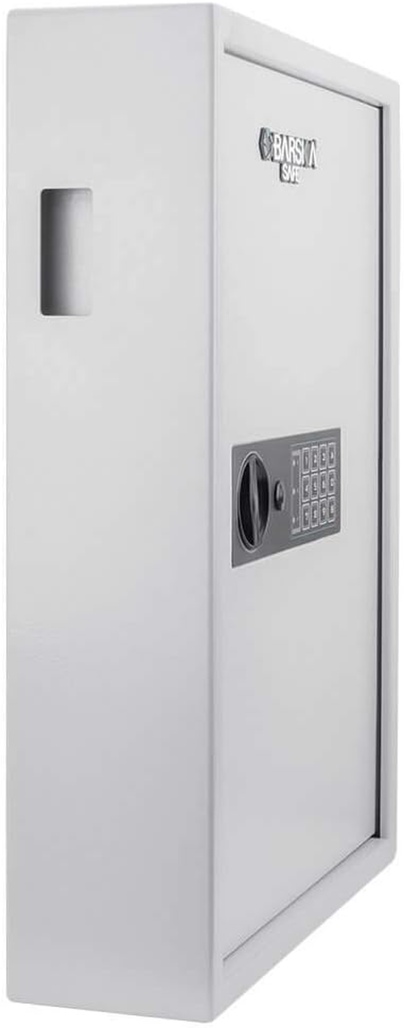 Barska Digital Electronic Keypad Wall Mount Key Safe Cabinet with Adjustable Shelves & Deposit Slot for Key Storage & Organization image number 1