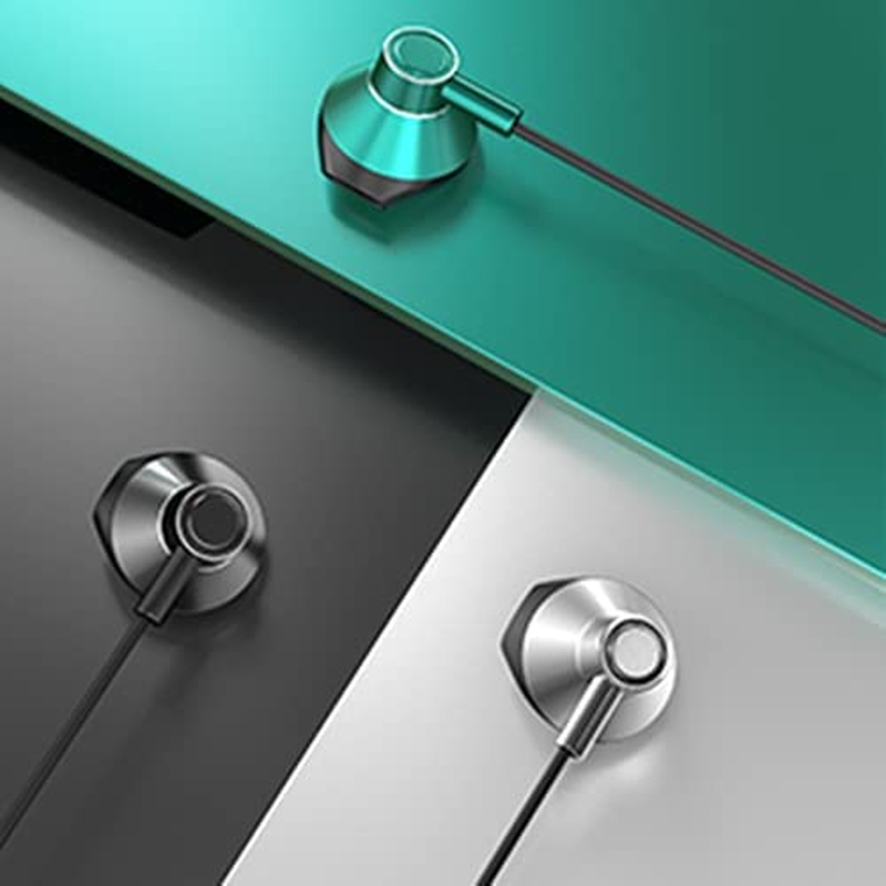 USB Headset with Microphone for PC, OKCSC U200 Wired USB Earbuds Noise Cancelling Lightweight PC Headset for Laptop Desktop Office Live Stream Online Meeting 2 M Green - Green image number 4