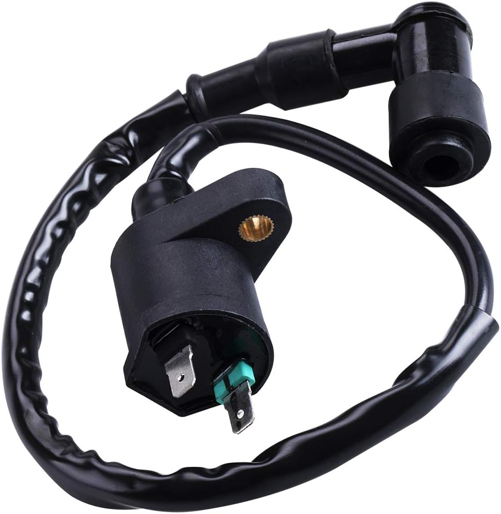 CDI Box Ignition Coil Solenoid Relay Voltage Regulator with Spark Plug Set of Five(5) for 50Cc 70Cc 90Cc 110Cc 125Cc ATV Dirt Bike and Go Kart image number 5