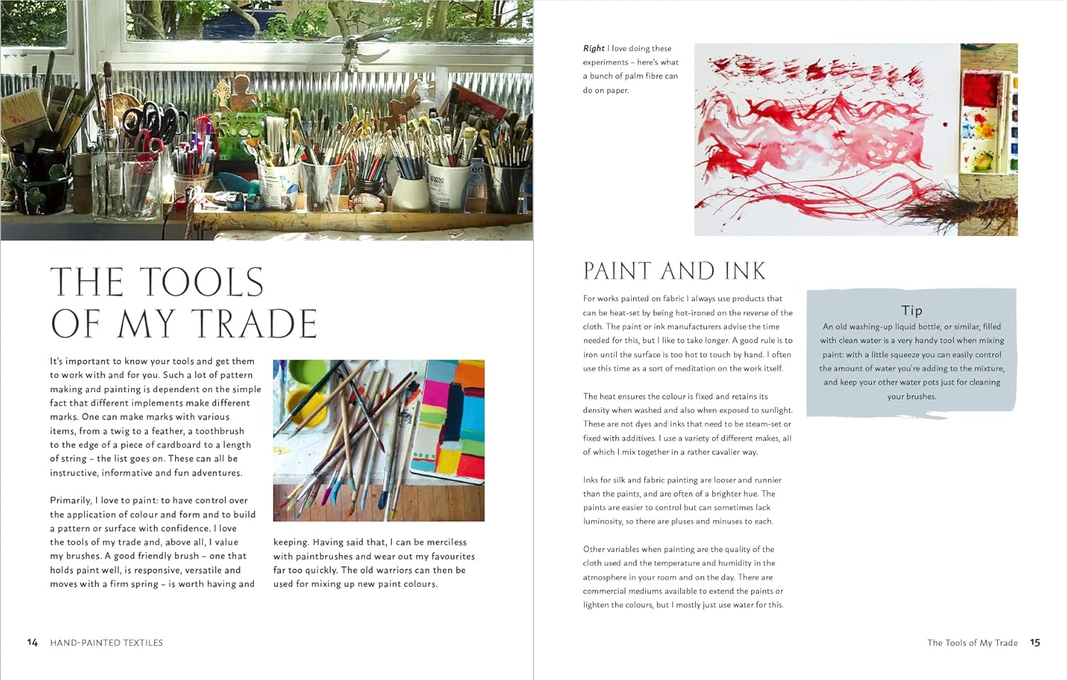 Hand-Painted Textiles: a Practical Guide to the Art of Painting on Fabric image number 5