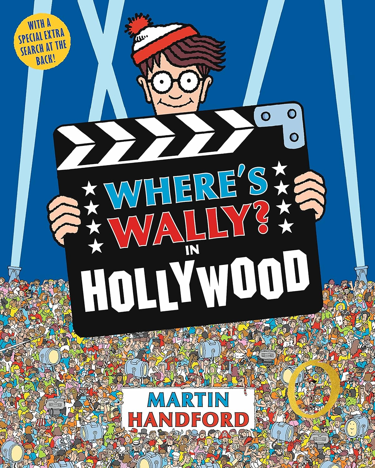 Where'S Wally? in Hollywood Where'S Wally Series : Book 4: from the Original Search-And-Find Series &ndash; an Epic Movie and Film Puzzle Book with King ... ... and Robin Hood, Perfect Present for All Ages image number 1