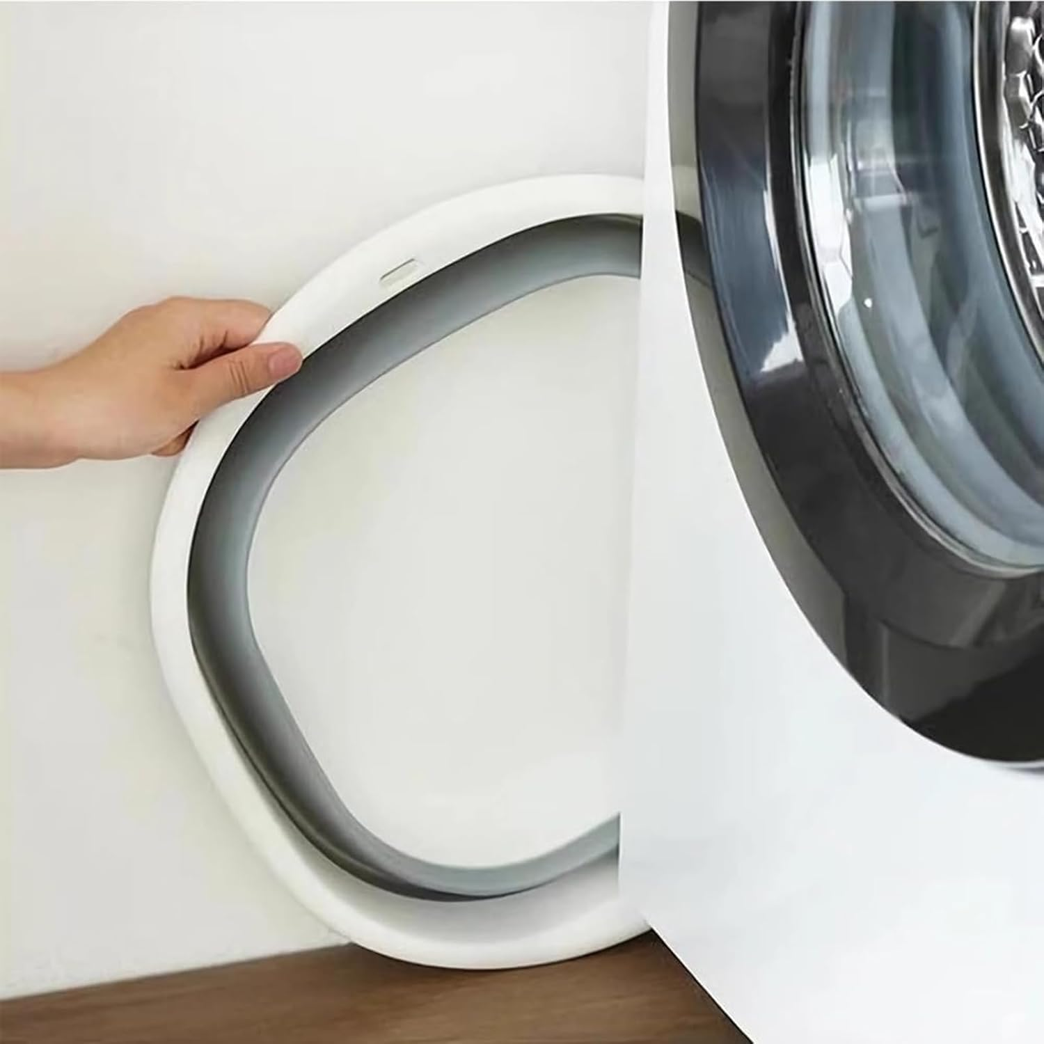 3In1 Collapsible Washing up Bowl and Foldable Cups Set,Portable Wash Basin and Silicone Foldable Cup for Camping、Kitchen、Travel,Space Saving Collapsible Washing and Drinking Set image number 4