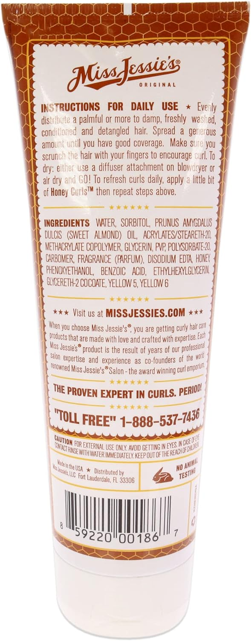 Miss Jessie'S Honey Curls by Miss Jessies for Unisex - 8.5 Oz Emulsion, 251.38 Millilitre image number 1