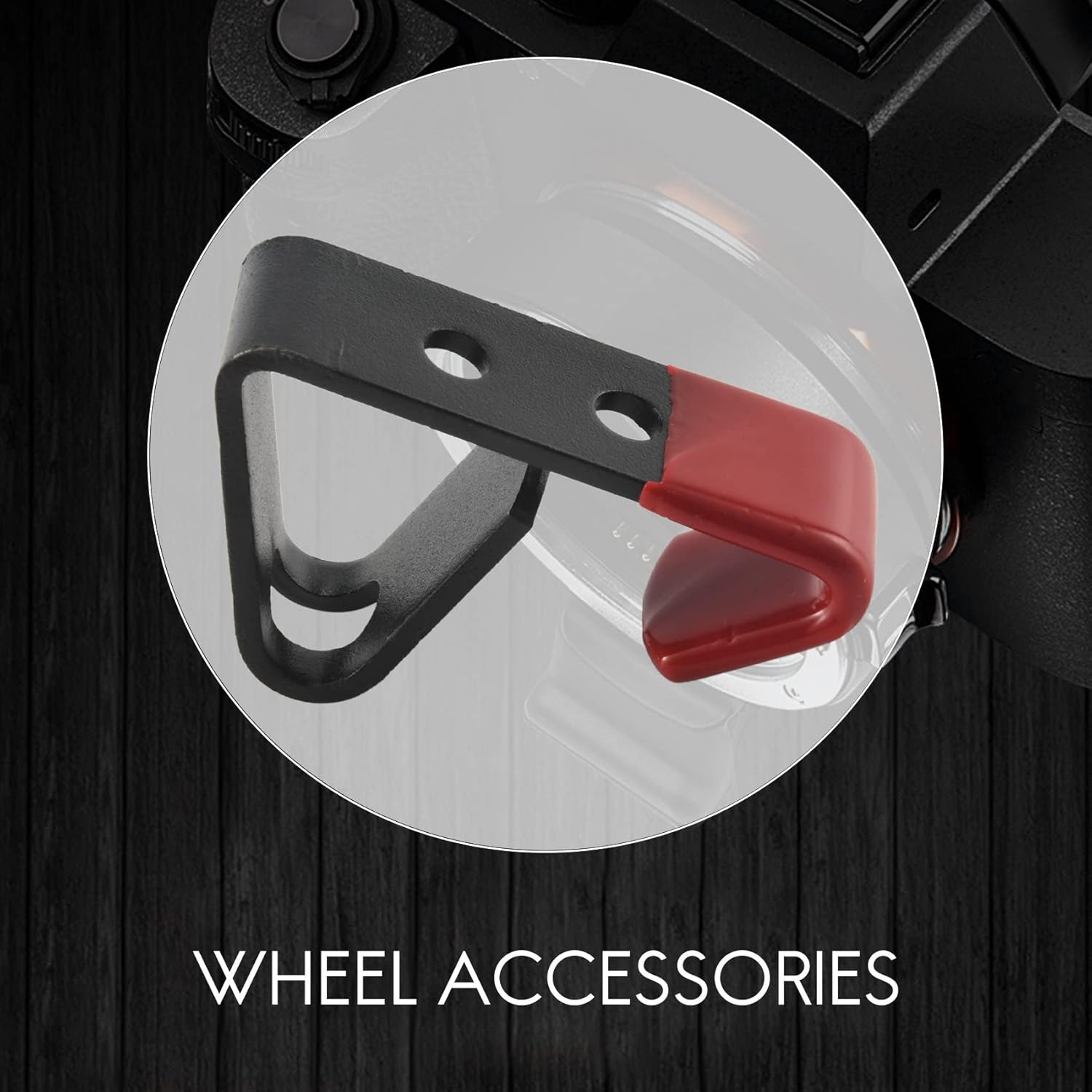 12 Pcs Tire Wheel Rim Hub Hanging Metal Hook Metal Holder Shop Display Stand Rack Wall Mounted Racing Hook image number 3