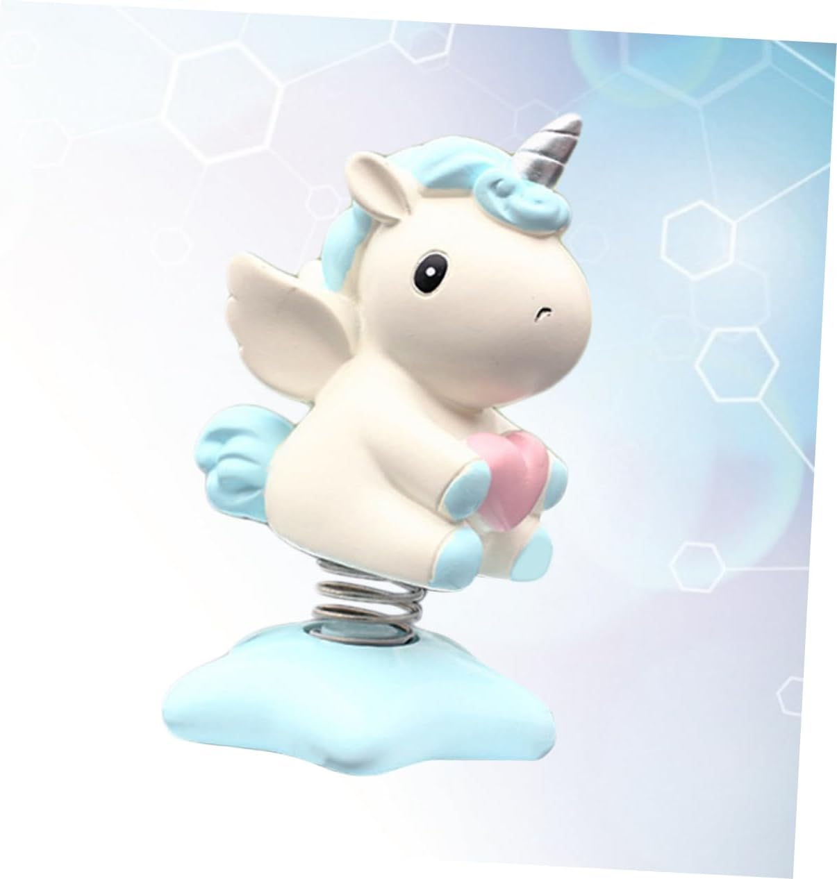 Abaodam Unicorn Ornaments Shaking Head Desktop Decoration Car Dashboard Accessory Home Products image number 3