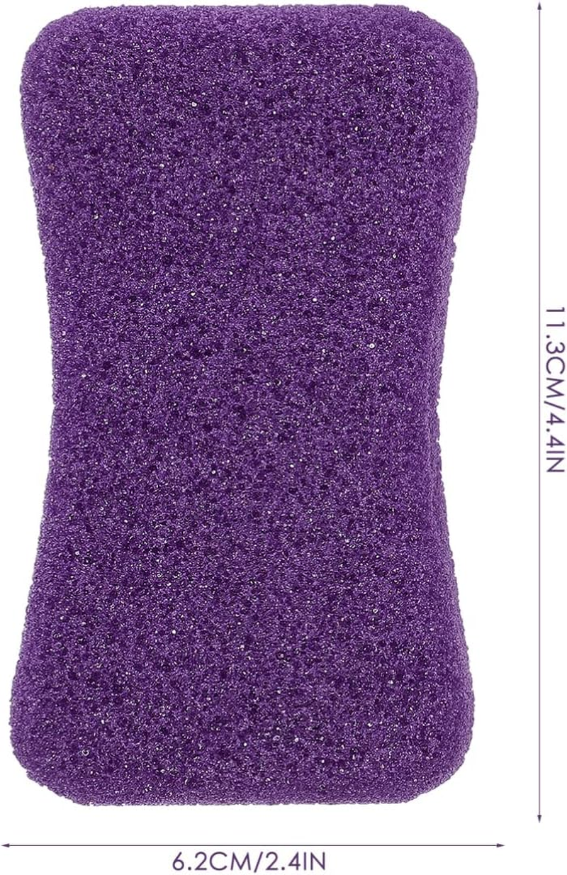 4Pcs Foot Care Pedicure Tools Exfoliating Pumice Stone Foot Peel Callus Remover Scrubber image number 6