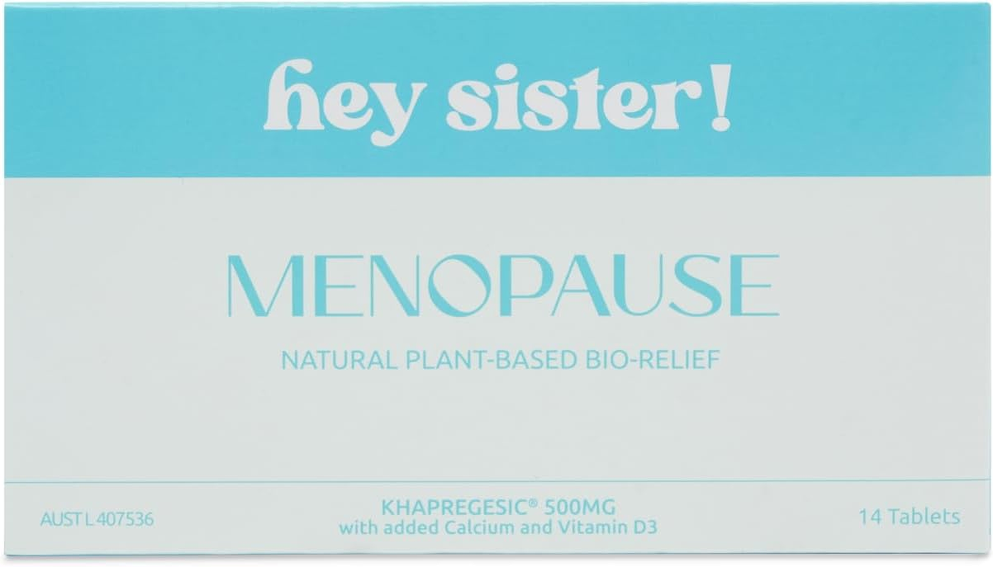 Hey Sister! OG Menopause Plant-Based Relief &ndash; Targeted Support for Hot Flushes, Bloating, Fatigue & Mood Swings &ndash; 14 Tablets image number 4