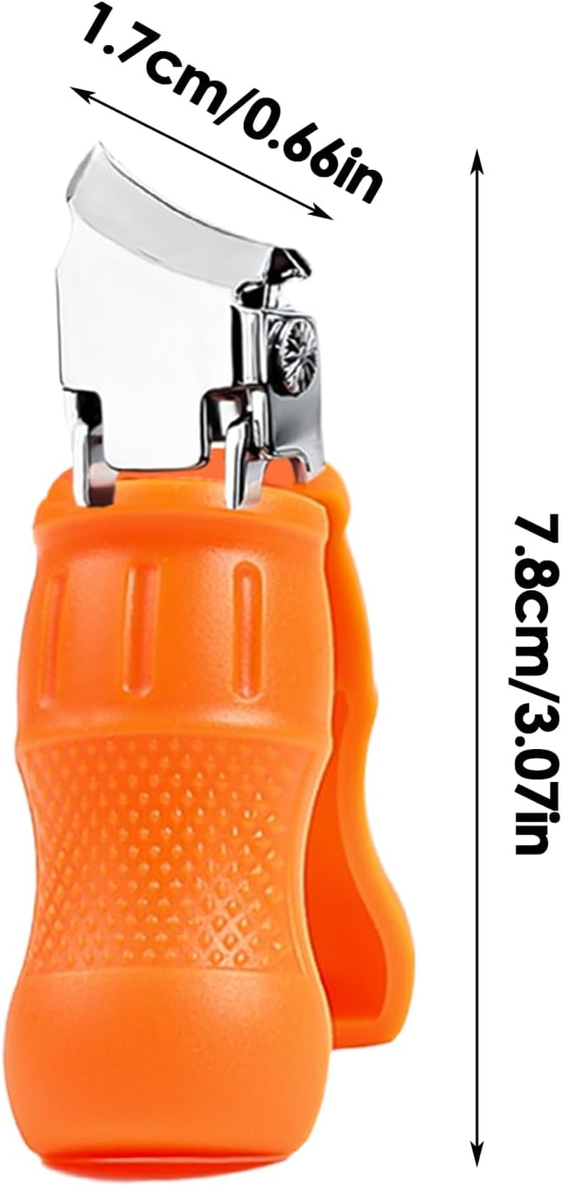 Slanted Nail Clippers | Wide Jaw Opening Slanted Nail Clippers - Trimmer Heavy-Duty Ergonomic Precision for Men Seniors Elderly Home Salon Pedicure image number 4