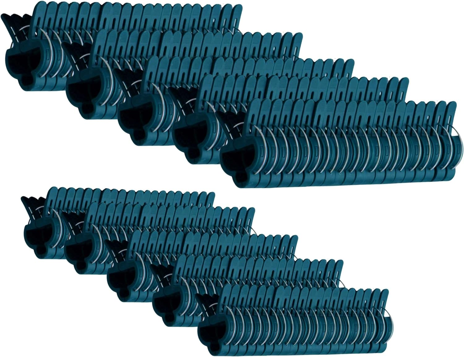 Raylynn Products 100 Piece Garden Plant and Vine Support Clips, (Pack of 100 Large)