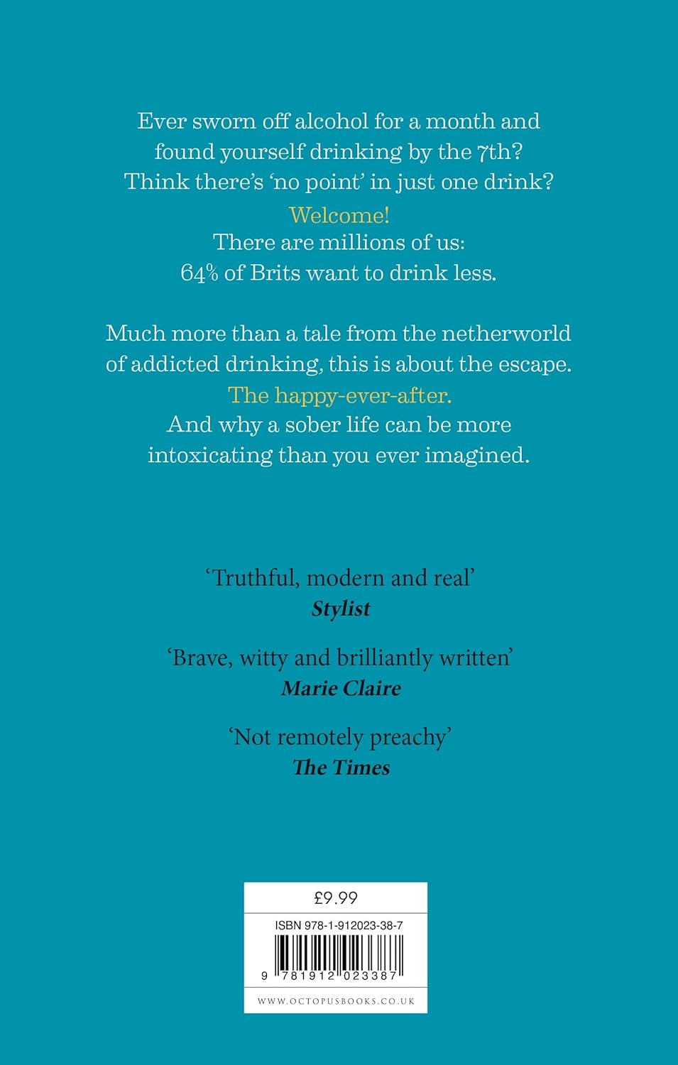 The Unexpected Joy of Being Sober: the Sunday Times Bestseller image number 1