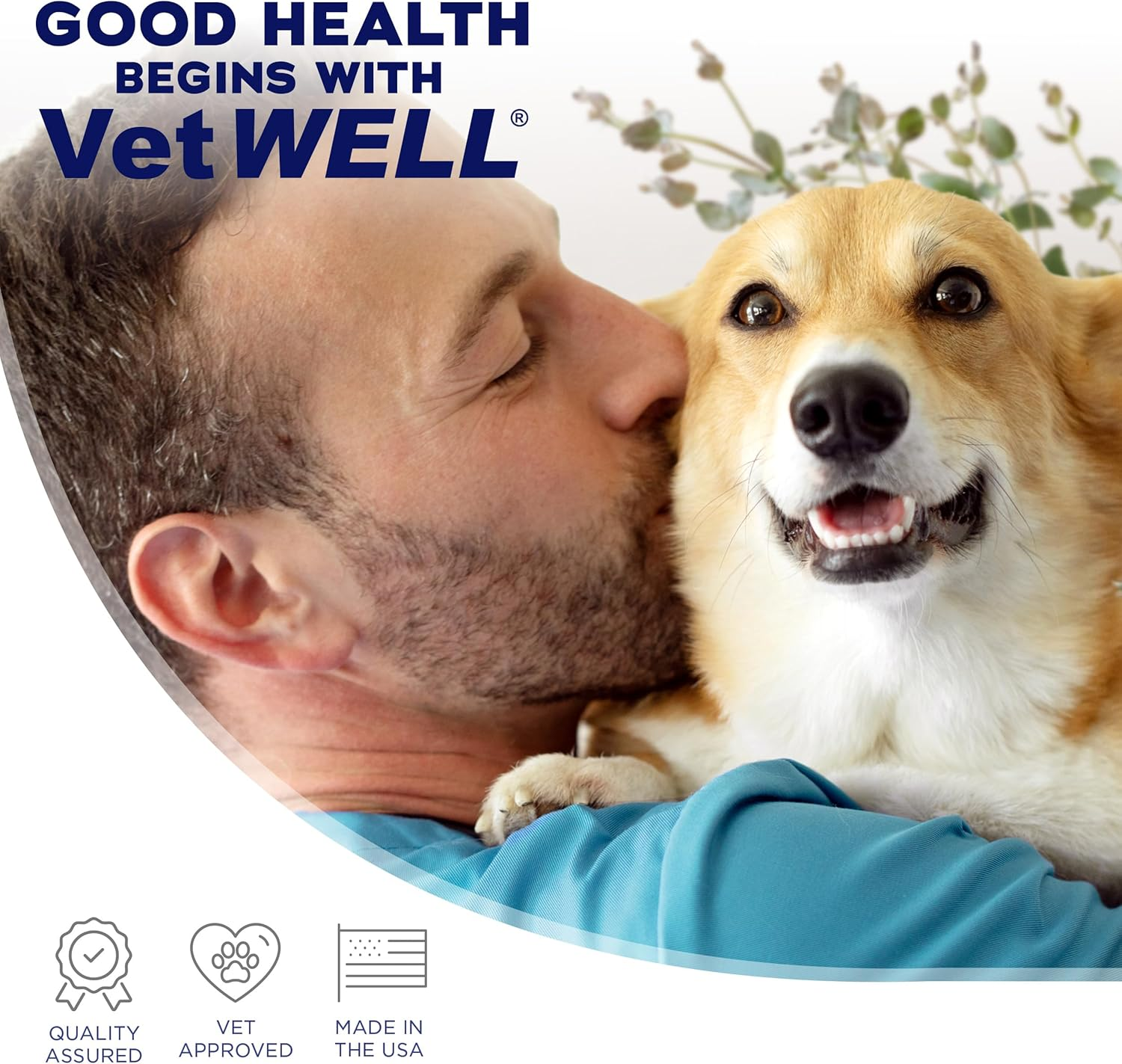 Vetwell Ear Cleaner for Dogs and Cats - Otic Rinse for Infections and Controlling Yeast Mites and Odor in Pets - 8 Oz (Cucumber Melon)