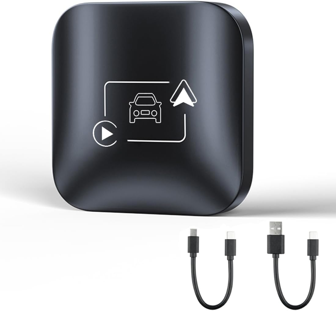 2 in 1 Wireless Carplay Adapter & Wireless Android Auto Car Adapter, Wireless Carplay Adapter for Wired Carplay & Wired Android Auto Car Converts Wired to Wireless for Cars from 2014 & Iphone Ios 8+ image number 5