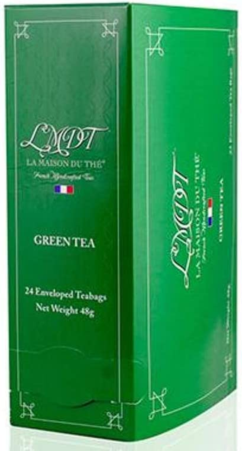 LMDT Green Enveloped Teabags, 24 Count