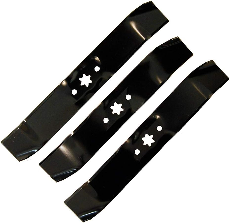 MTD 490-110-M118 Parts Inch Mulching 46" Deck 3 Blade Set, Brown/A image number 4