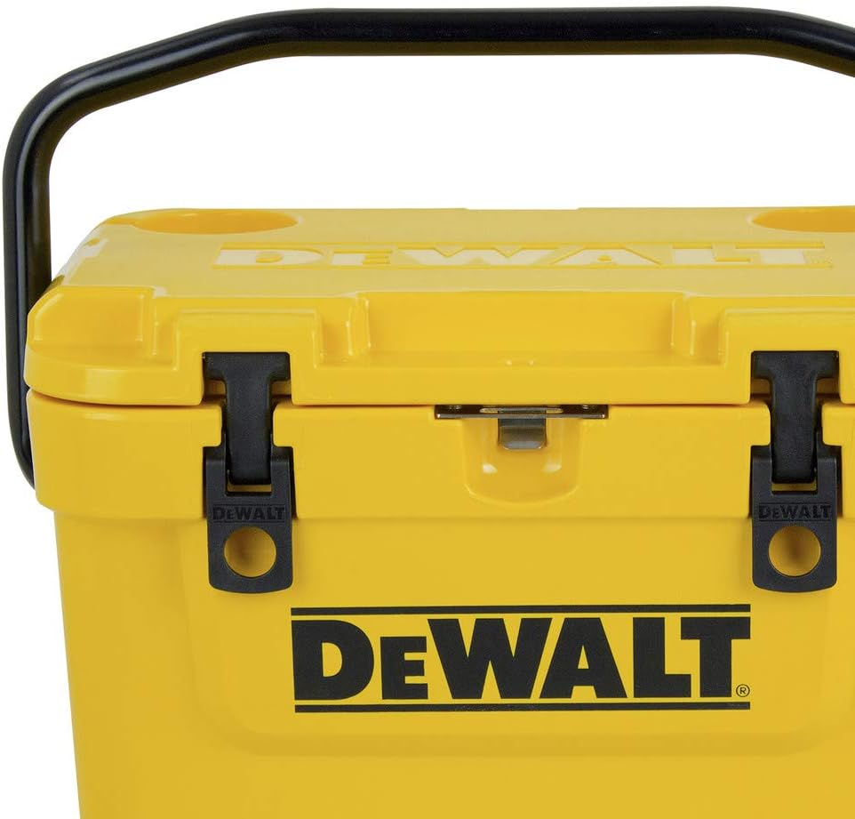 DEWALT DXC10QT 10 Qt Roto Molded Cooler, Yellow image number 4