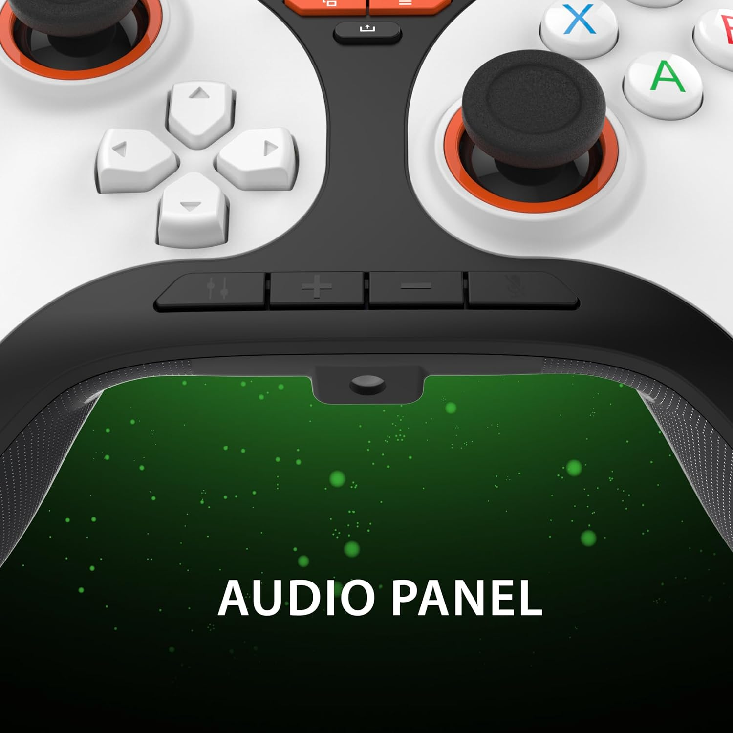 Snakebyte Gamepad Pro X&trade; Wired Xbox Controller Smart Gamepad for Windows Xbox 360 and Series X with Hall Effect Sensors Detachable USB-C Cable Paddles and 3.5Mm Headset Jack White - White  Black image number 6