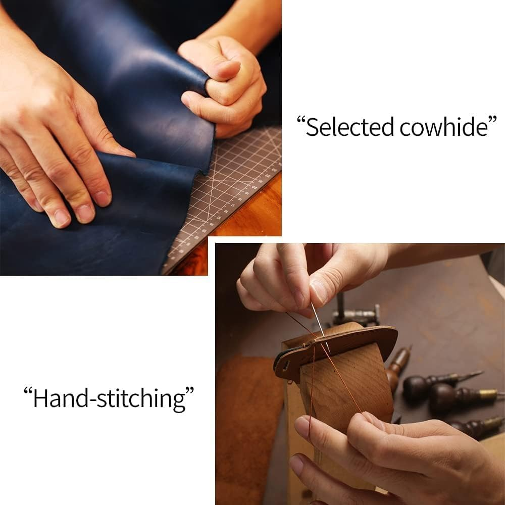 3 Buttons Key Fob Cover Fit for Subaru Ascent BRZ Crosstrek Forester Impreza Legacy Levorg Outback STI WRX XV Accessories Leather Key Cover Case Keyless Entry Remote Key Case (Red) image number 3