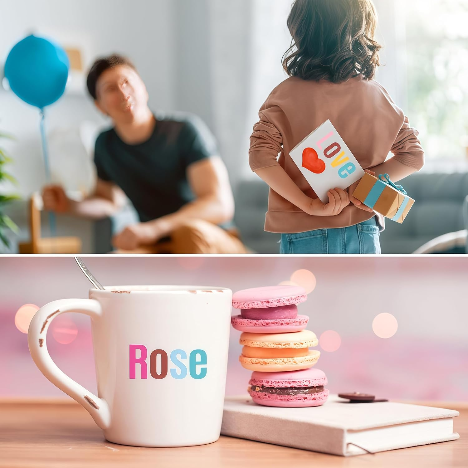 980 Pcs 12 Sheets Vinyl Letter Stickers Small 1 Inch, Colorful Number Stickers Self-Adhesive Waterproof Alphabet Stickers 1" for Mailbox, Bulletin Board, Water Bottles, Scrapbook, DIY (Multi-Colors)