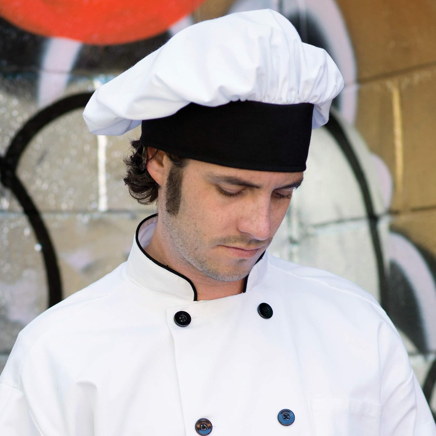 Uncommon Threads Unisex Poplin Chef Hat image number 5