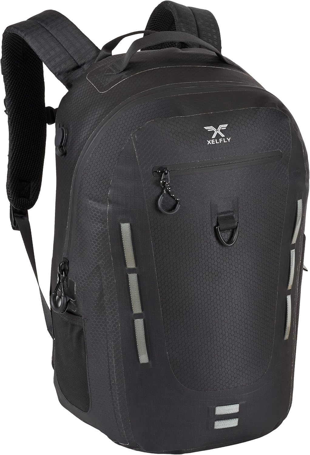 Submersipack Waterproof Backpack - Submersible, Inflatable, Floating TPU Coated Durable Nylon Dry Bag with Airtight Zipper for Kayak, Fishing, Boating, Hiking, Paddle Board