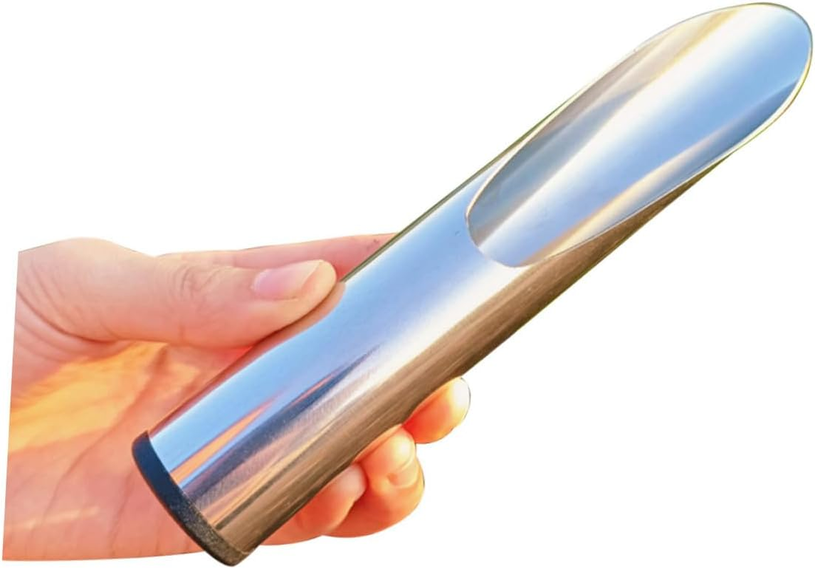 Stainless Steel Soil Scoop and Planting Spoon for Gardening Small Size Multi-Use Garden Shovel Bucket for Bonsai Succulents and Home Vegetable Planting image number 1