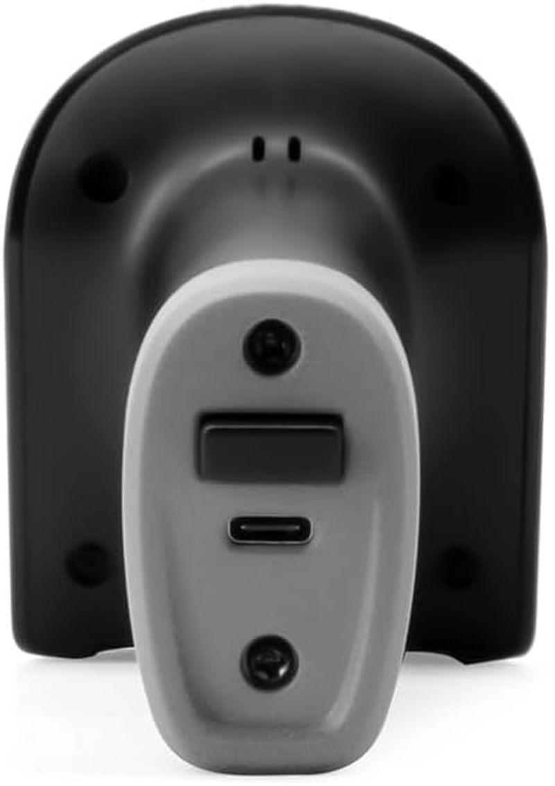 High-Speed Wireless 2D Scanner 640 * 480 CMOS, Bluetooth 2.4G & USB Interfaces Warehouse Inventory Scanning, 1.5M Drop Proof Barcode & QR Code Reade for Retails(Grey) image number 5