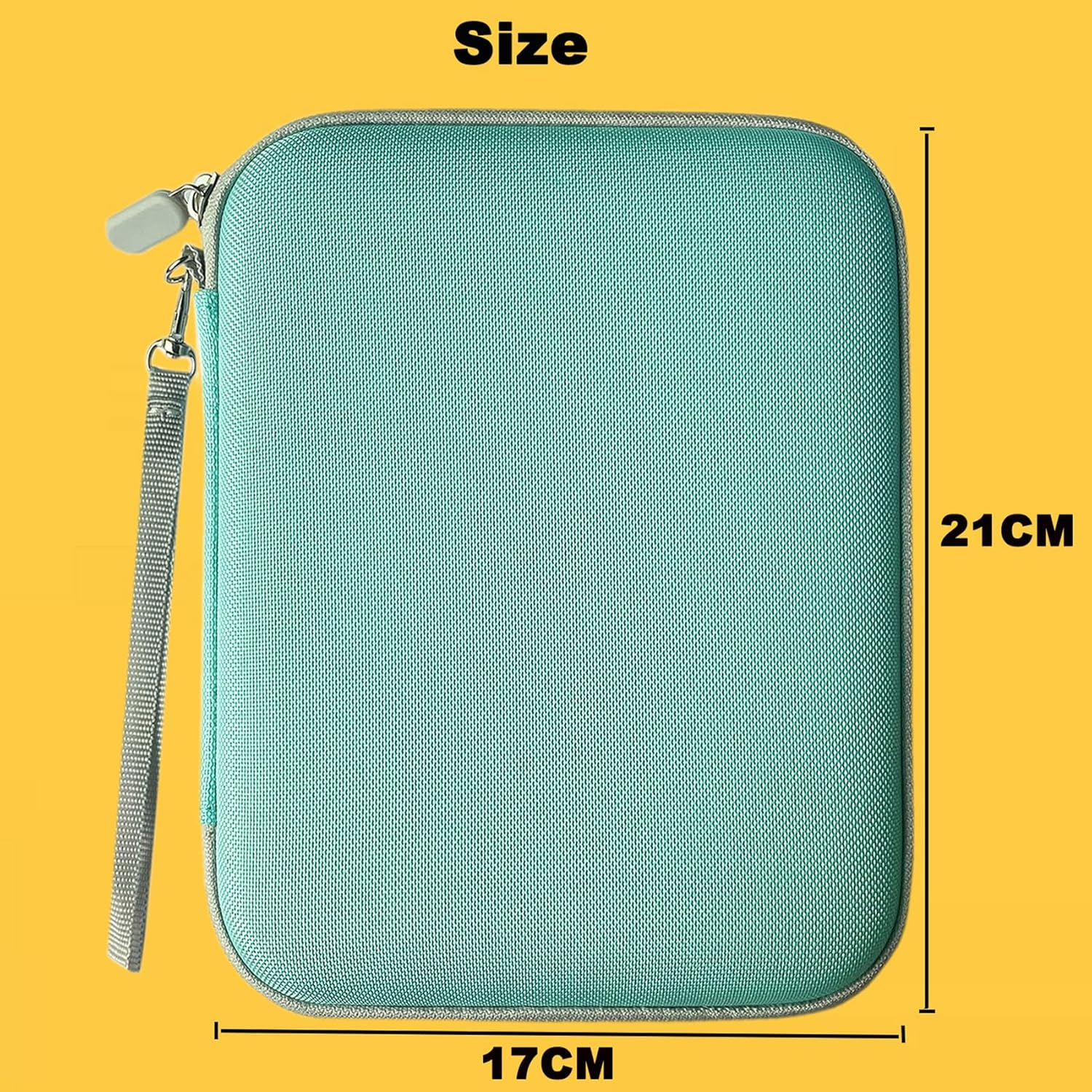 Card Case Holder 80 Pockets Card Box with Zipper Folder for 2.3 * 3.4 Inch Mini Audiobook Cards, Green, Card Protection image number 3