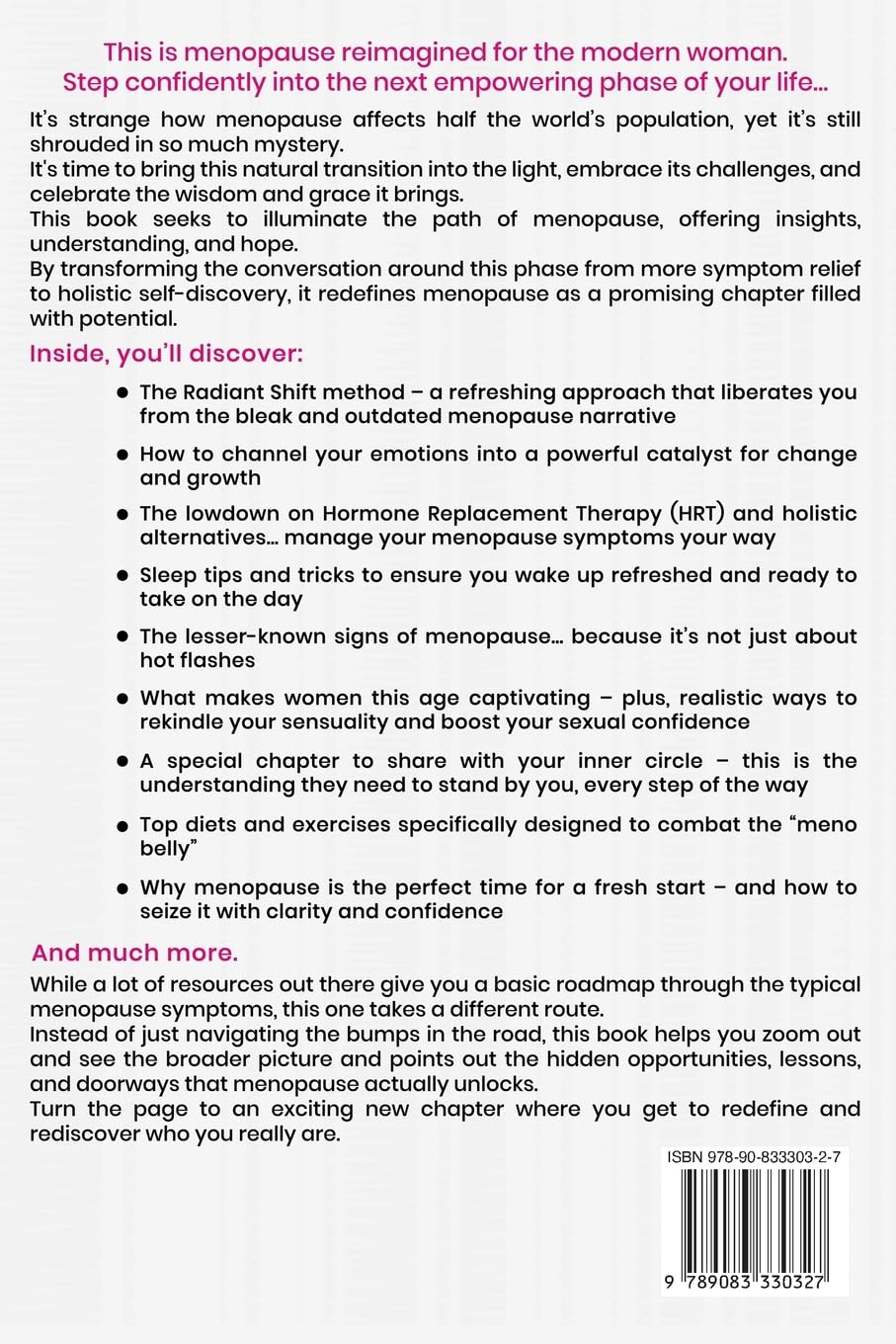 Menopause and Beyond: How to Control Emotions, Beat Hot Flashes, Achieve Restful Sleep, Lose Belly Weight, and Age Gracefully with Confidence image number 1