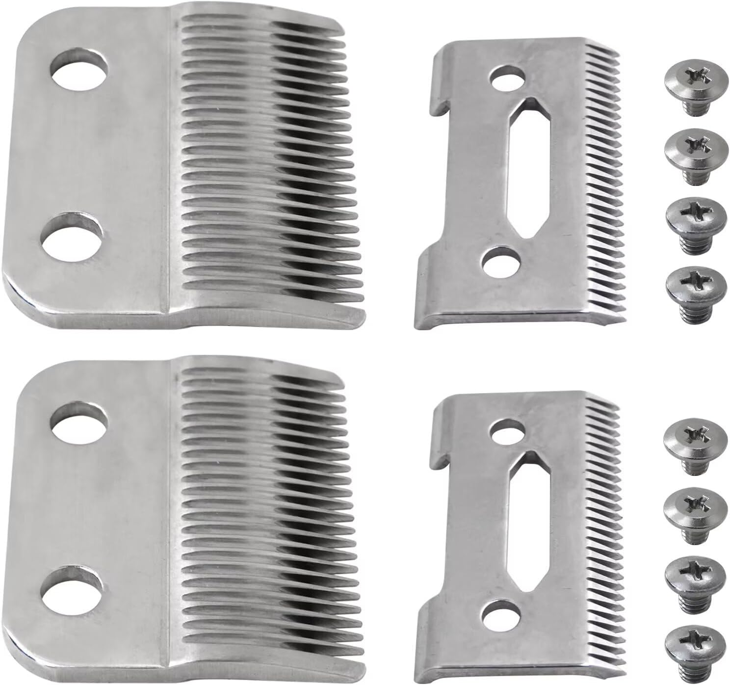 2 Hole Clipper Blade Replacement Fit for Wahl Fit for Precision Premium Smooth Cut/Elitepro/Extremegrippro/ MC3/ Proseriesplatinum/Self-Cutpro/Pet-Pro/ *Notfitmulti-Purpose79607 image number 5