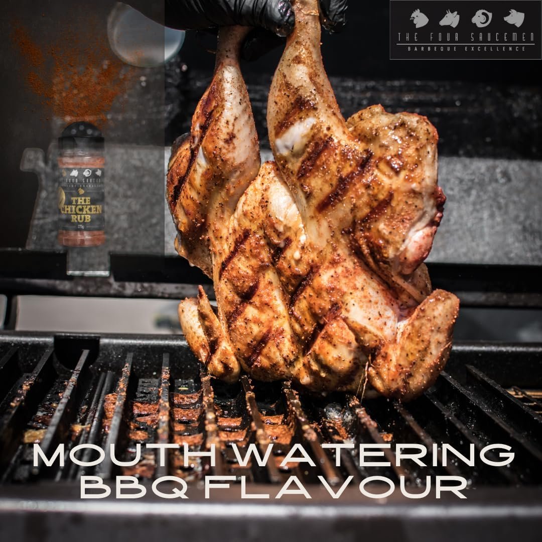 The Four Saucemen Original BBQ Rubs Set - Premium Blends for Chicken, Beef, Lamb, Pork - Award-Winning Barbecue Seasoning Gift Pack image number 6