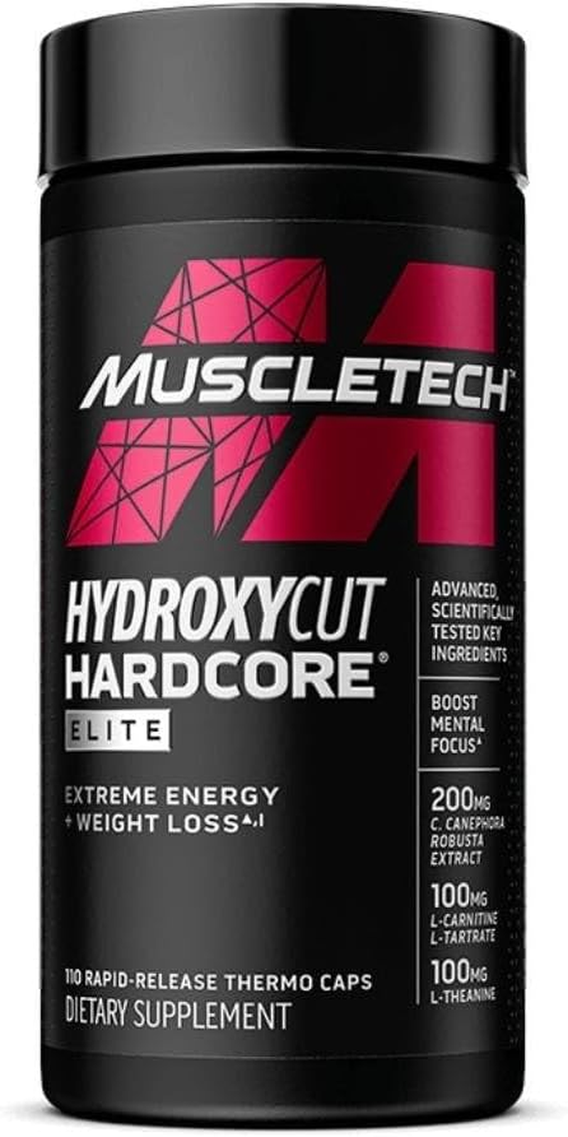 Hydroxycut Performance Series Hydroxycut Hardcore Elite 110 Rapid-Release Thermo Caps
