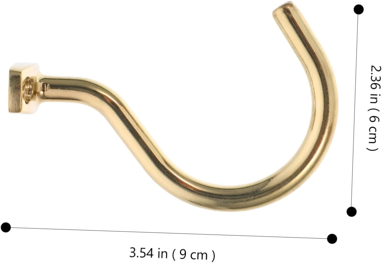 HANABASS 5Pcs Metal Pool Cue Rack Replaceable Billiard Hook for Snooker Table Wear-Resistant Pool Hook for Billiard Table Accessories image number 2