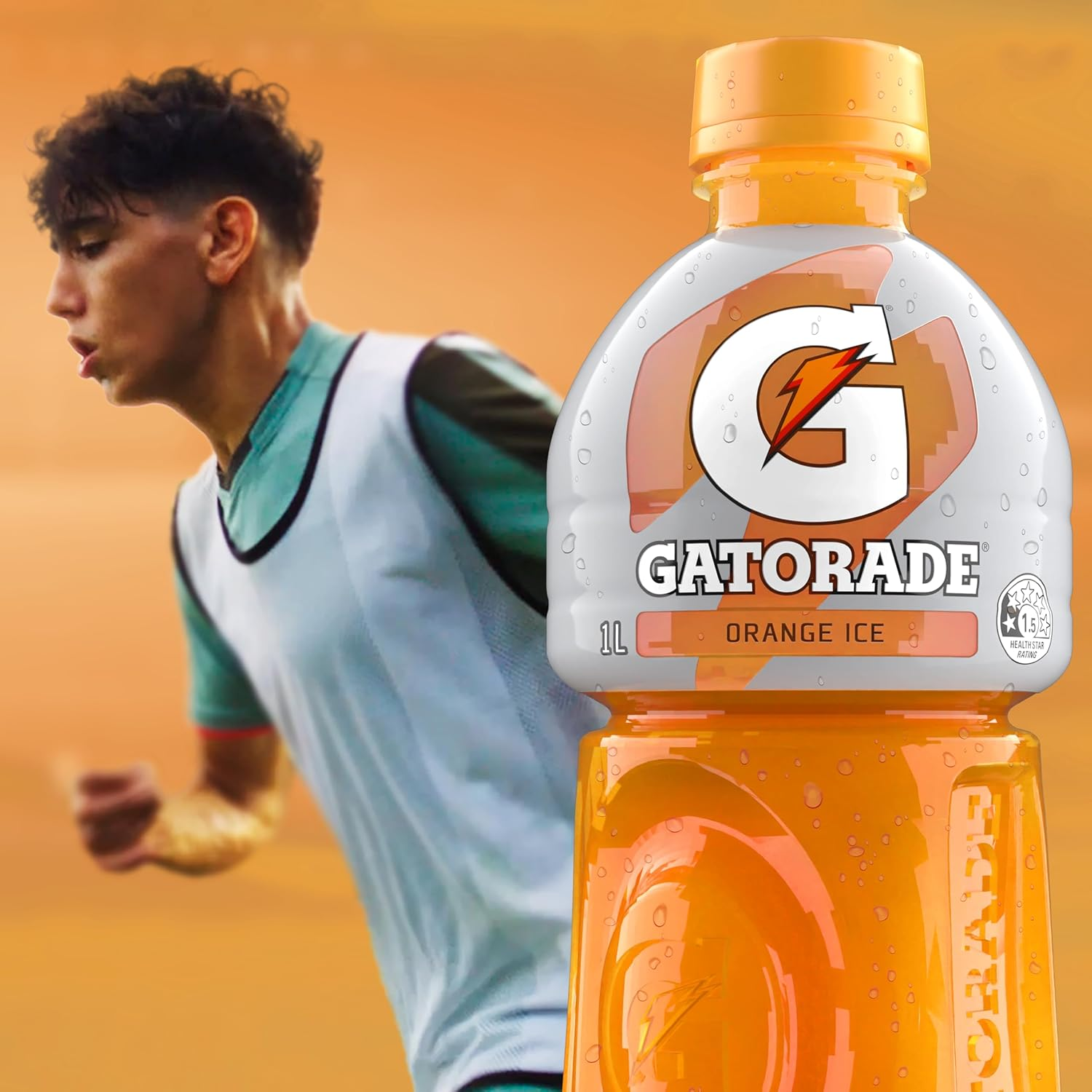 Gatorade Orange Ice Sports Drink, 12 X 1L image number 3