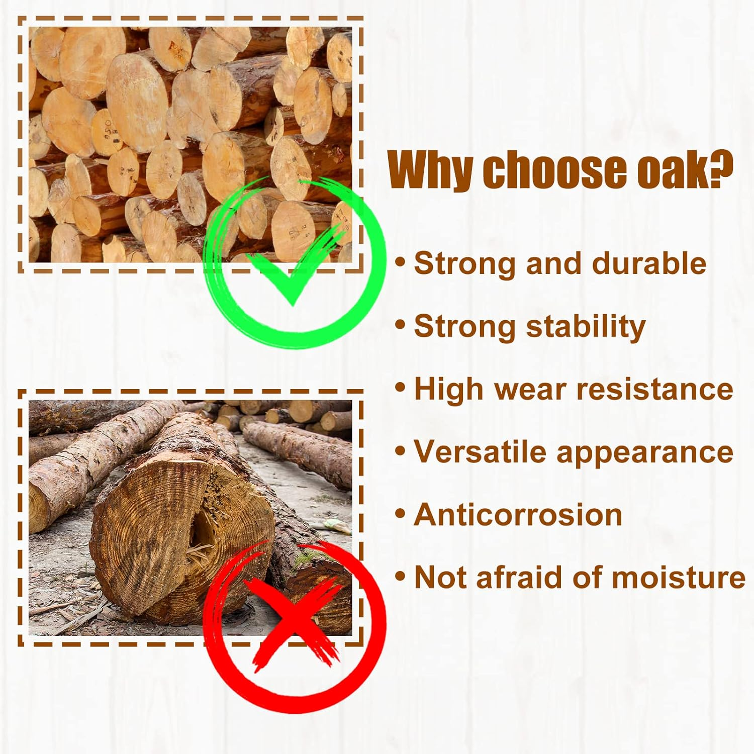 Wood Pepper Grinder Pepper Mill,Adjustable Coarseness 8 Inch Wooden Peppermill, Ceramic Grinding Mechanism Salt Mill Refillable (2 Pack) image number 2