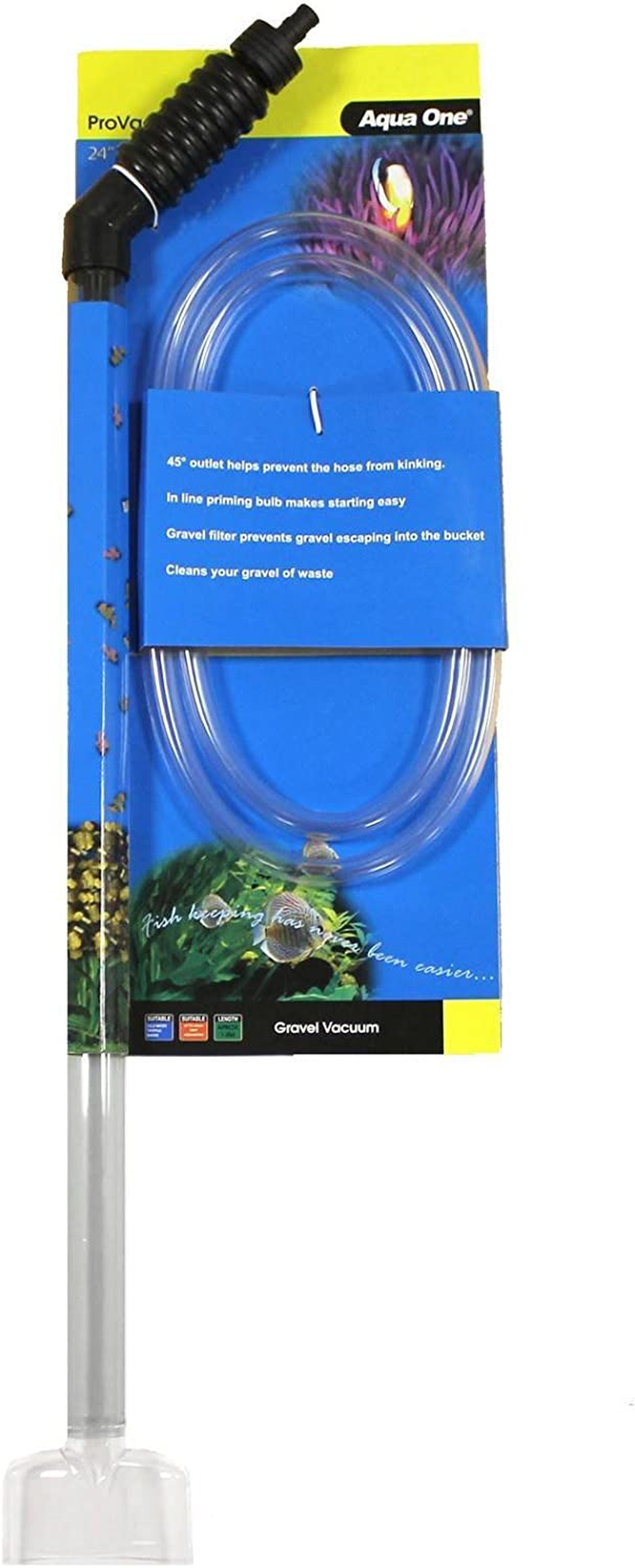 Gravel Cleaner Provac 24 Inch/60Cm Aqua One Vacuum Easy Water Changes Clean image number 3