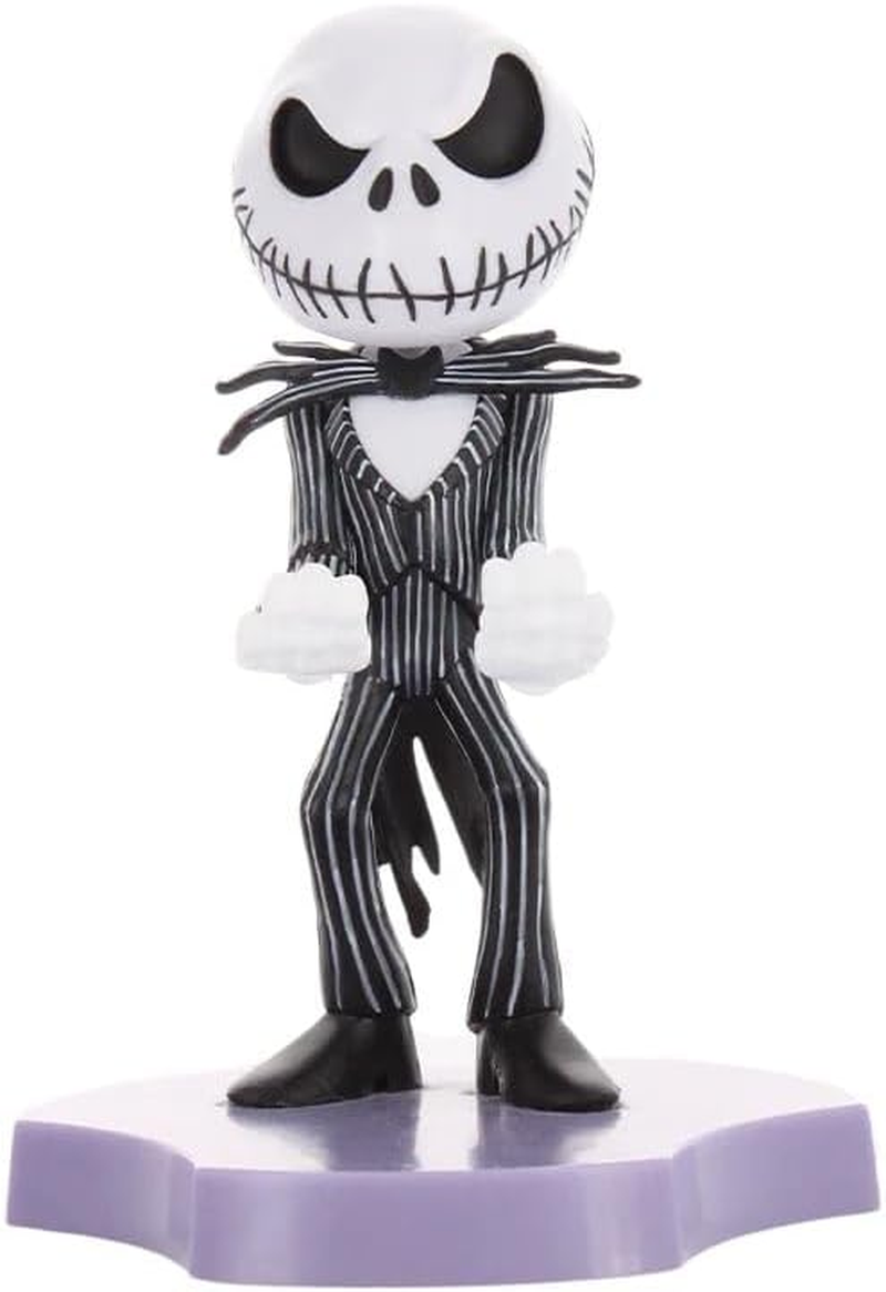 Mini Cable Guys - the Nightmare before Christmas Jack Skellington Collectible Figurine Accessories & Tech Holder/Stand (Iphone, Samsung, Air Pods, Earbuds) image number 3