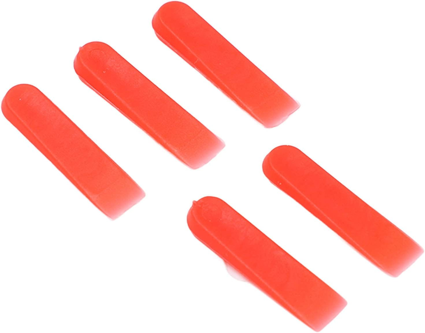 EVTSCAN 1000Pcs Plastic Reusable Tile Leveling Wedges Bulk Kit, 5Mm Thickness, for Uneven Floor Tiles, Speeds up Installation Time image number 2