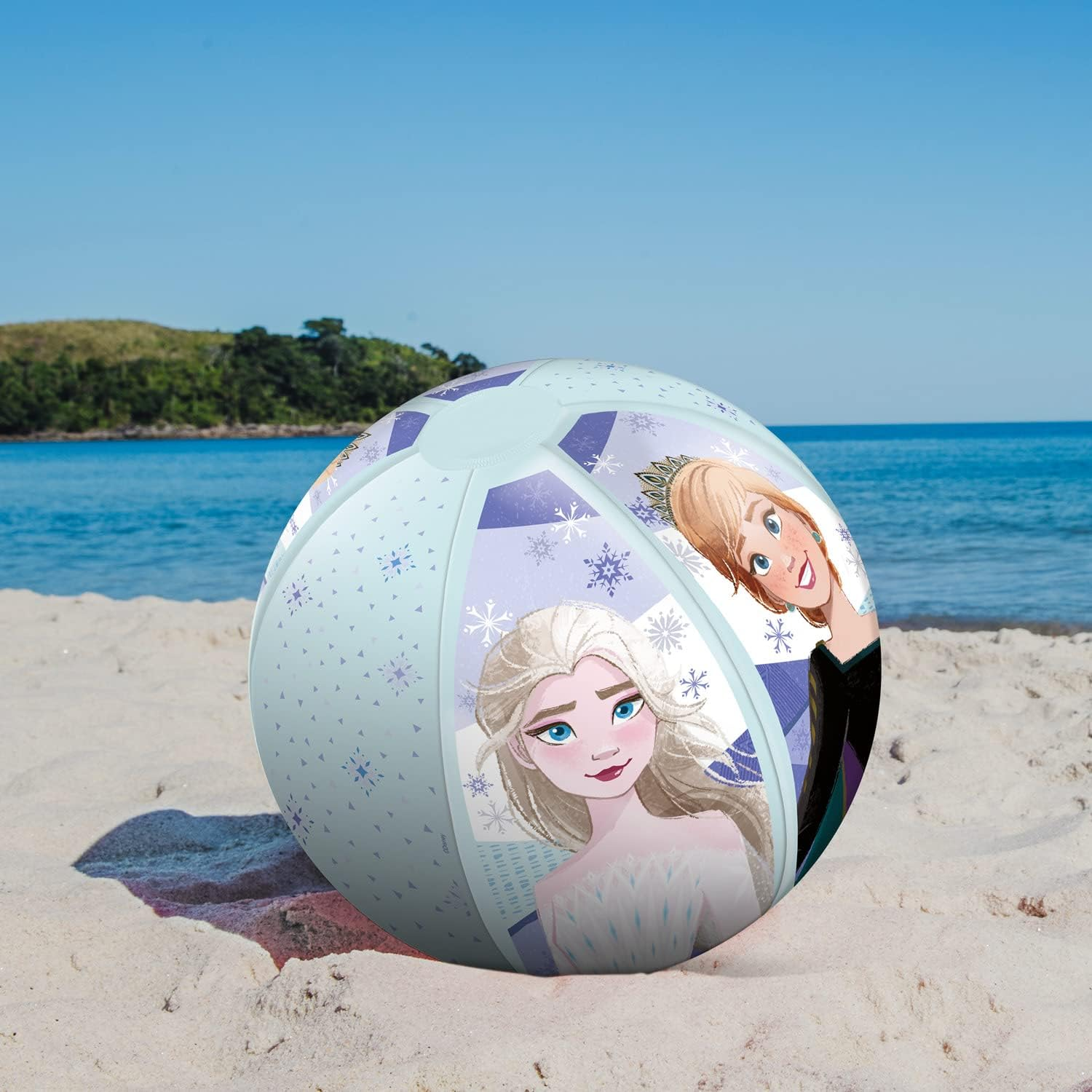 Large Disney Frozen Inflatable Swimming Pool Toy Beach Ball 50Cm image number 1