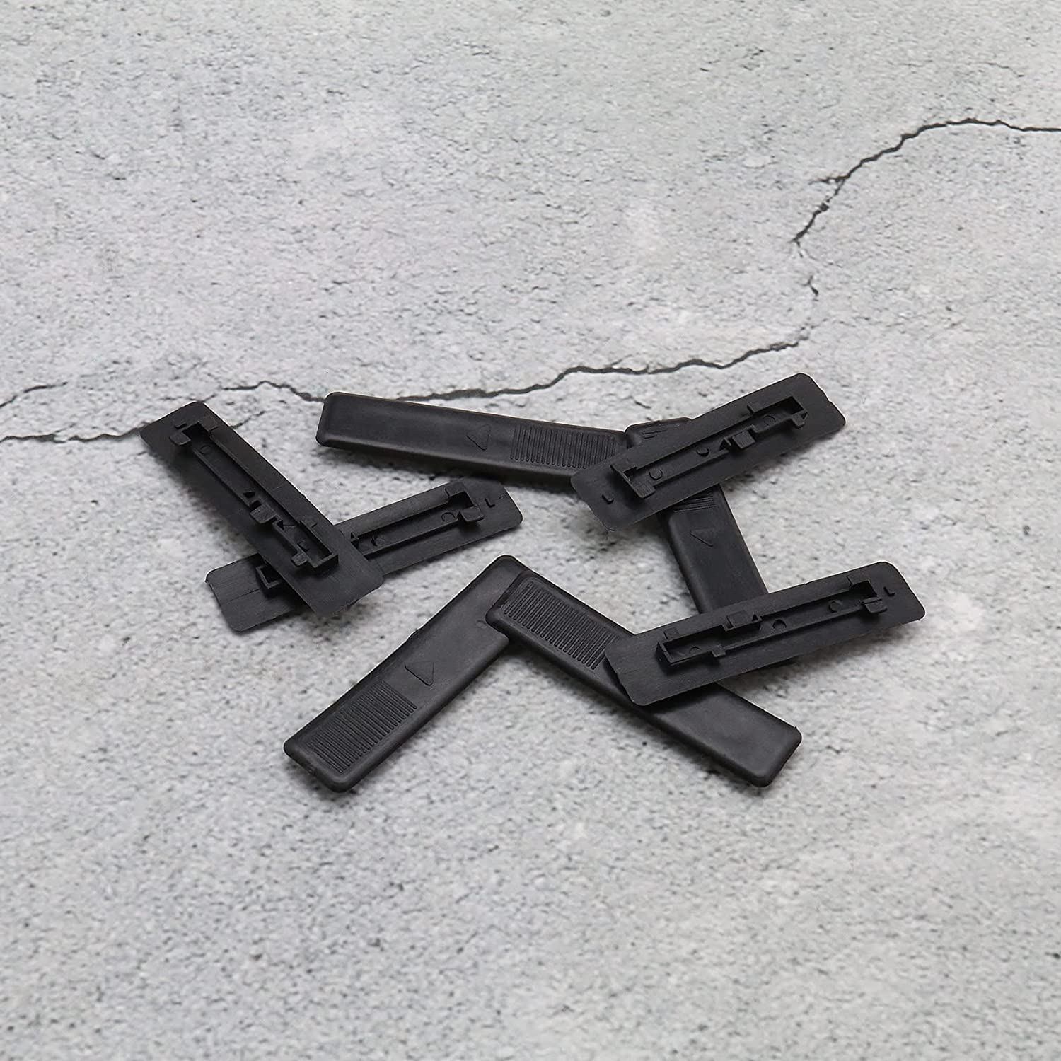 Emsea 8Pcs Car Top Roof Sink Chuck Covers Black GJ6A505A1 Roof Trim Moulding Covers Roof Rack Clip Compatible with 2 3 5 6 CX7 CX9 Auto Replacement Parts image number 2