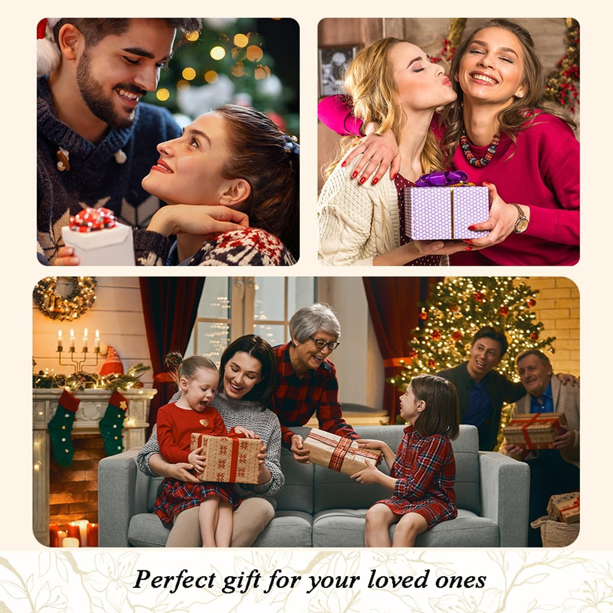 Canssape Set of 4 Boho Rainbow Nursery Girls Room Wall Decor | 8"X10" You Are so Loved Toddler Girl Room Decor | Kids Rainbow Wall Decor for Girls Bedroom Heart Wall Art Prints (Unframed)(Love) image number 4