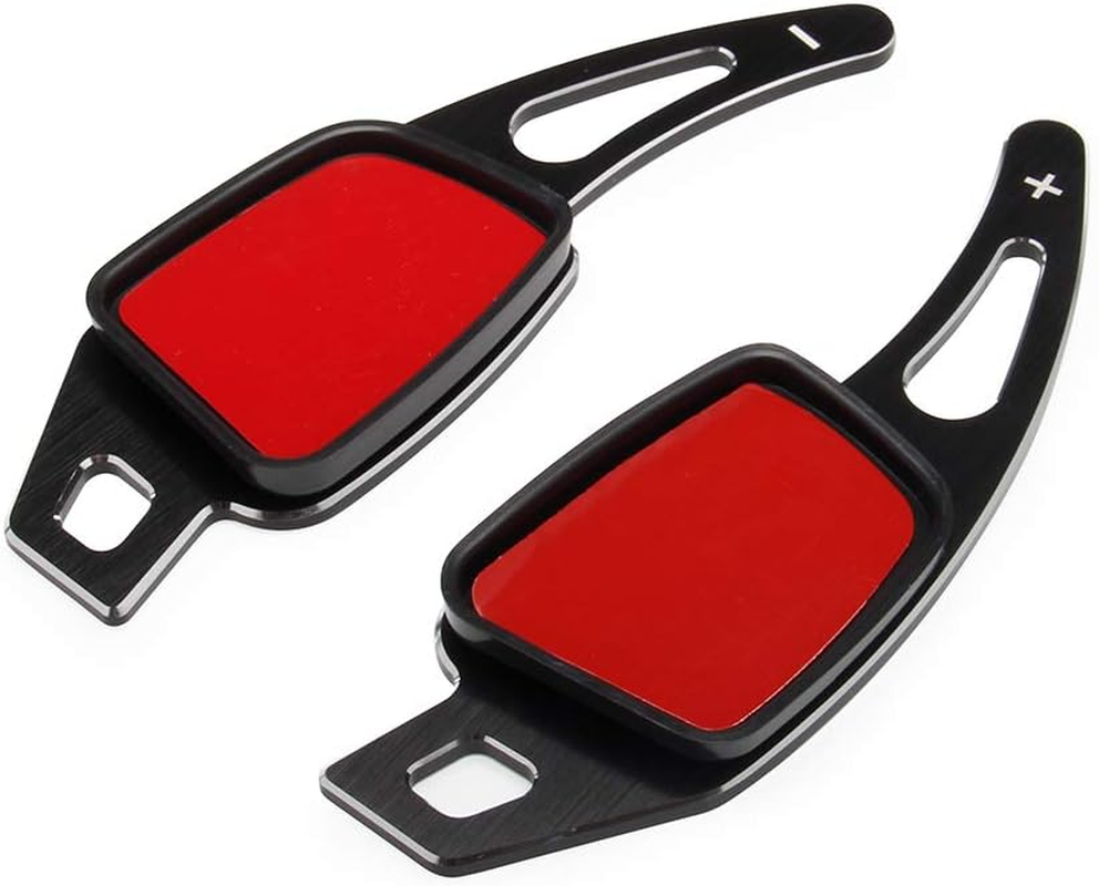 2 Pcs Steering Wheel Shift Blade Paddle Shifter Extension Compatible with Audi A4 S4 Q2 Q5 Q7 image number 6
