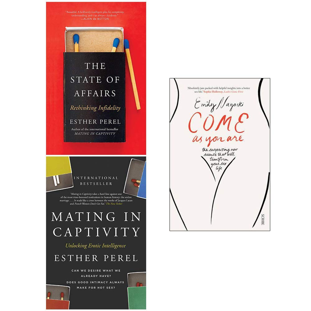 State of Affairs, Mating in Captivity, Come as You Are 3 Books Collection Set