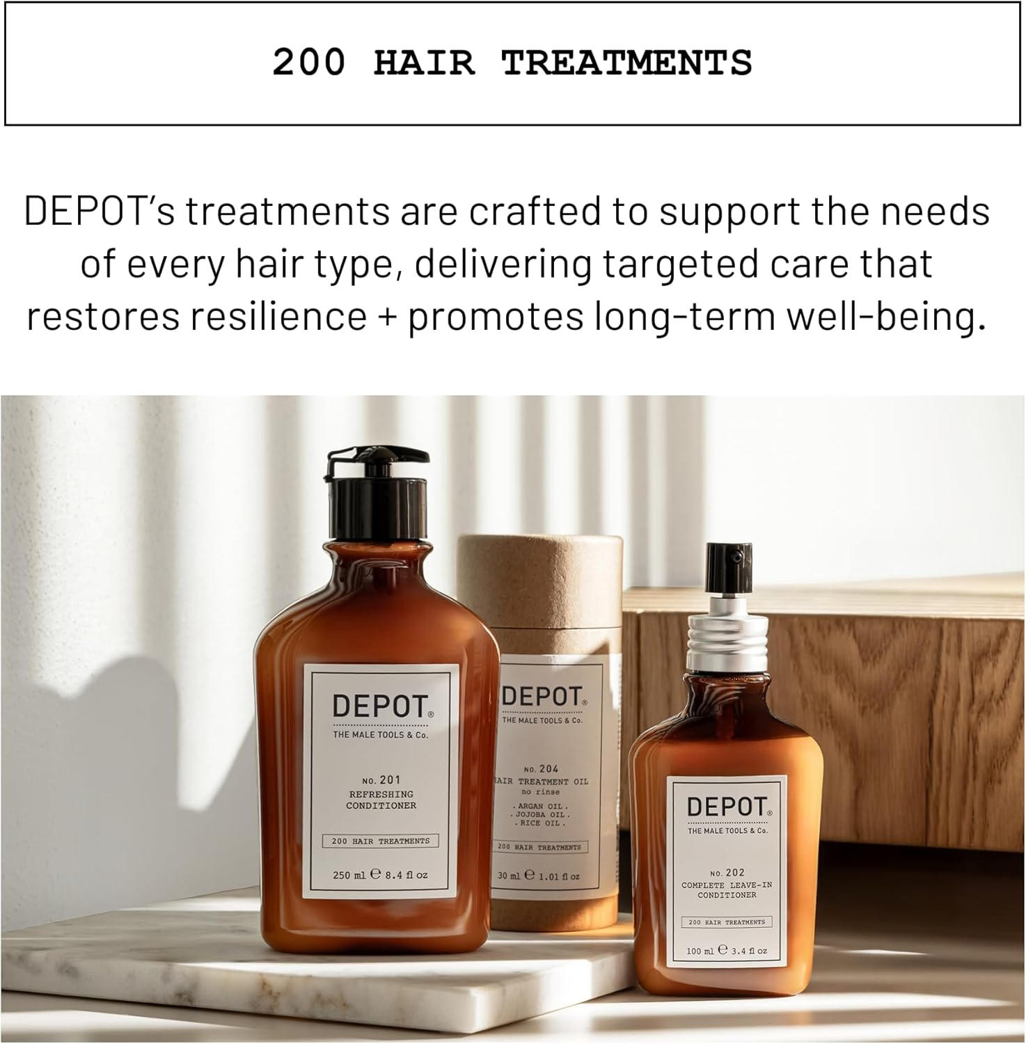 Depot Male Tools 202. Complete Leave in Conditioner, 100 Ml image number 3