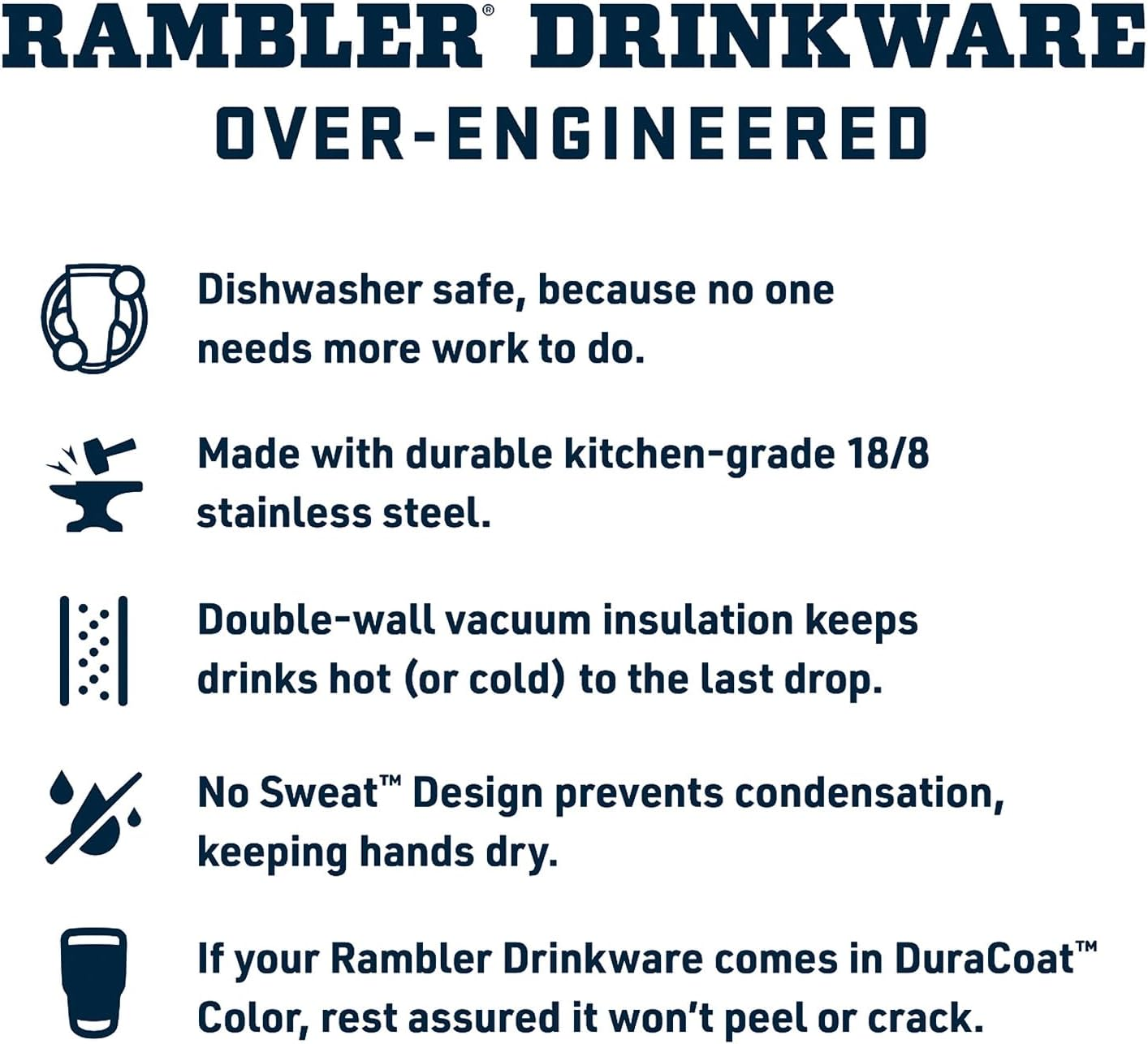 YETI Rambler 30 Oz Stainless Steel Vacuum Insulated Tumbler W/Magslider Lid image number 6