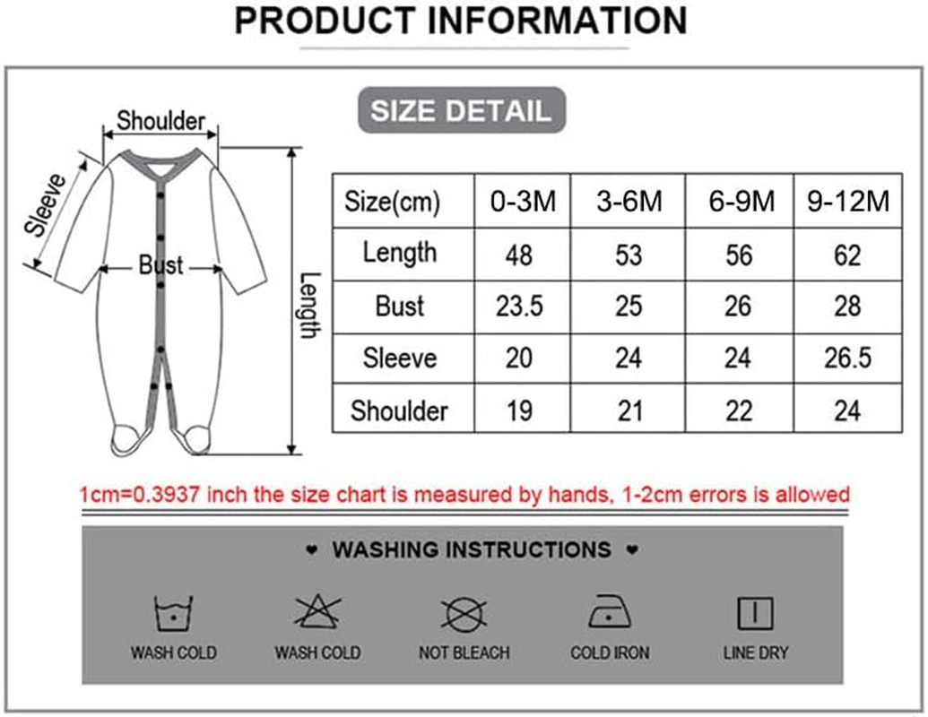 ZAV Solid Unisex Boys Girl Footed Jumpsuits Cotton Rompers Soft Infants Clothes Baby Shower Gifts image number 6
