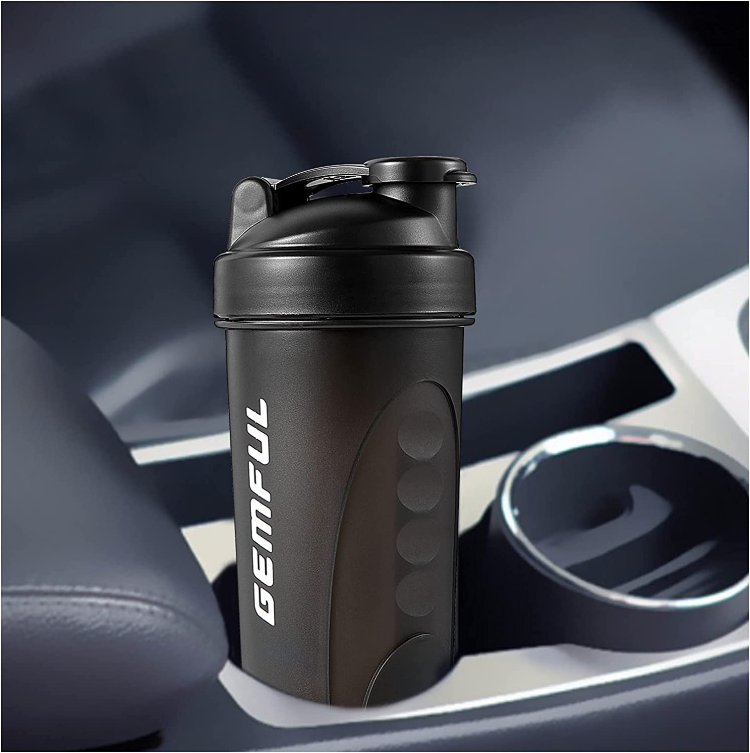 Protein Shaker Bottle Bpa-Free Leak Proof Mixer 700Ml Blender Cup for Gym Sports