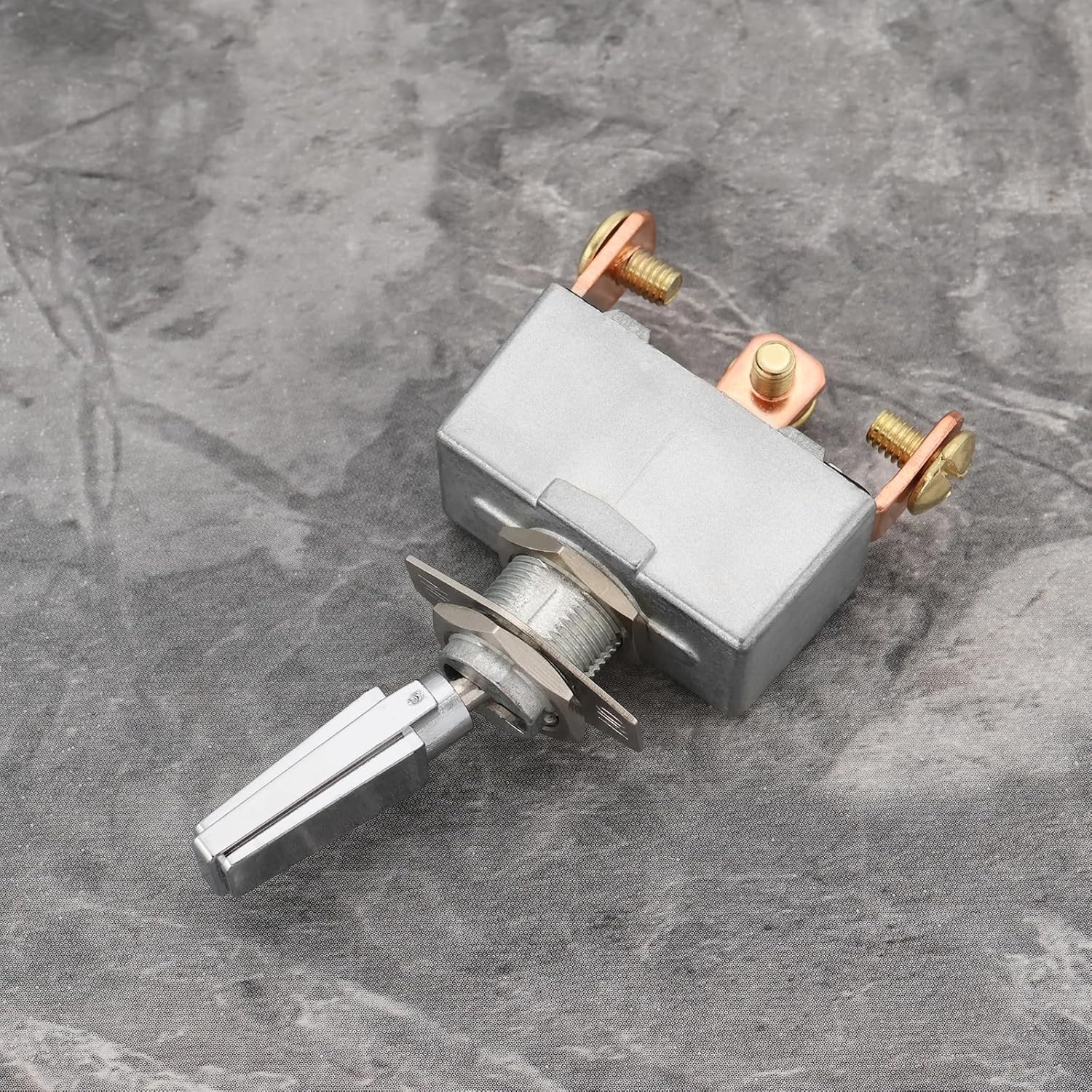 Emagtech 2PCS 3 Position Automotive Toggle Switch On/Off/On 50A 12V DC Heavy Duty High Current Toggle Switch for Automobile Modified Lights Electrical Equipment image number 1