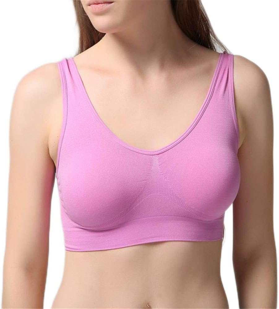 Sports Bra without Steel Ring, Yoga Fitness Single Layer Small Vest Seamless Collecting Underwear (Various Models)