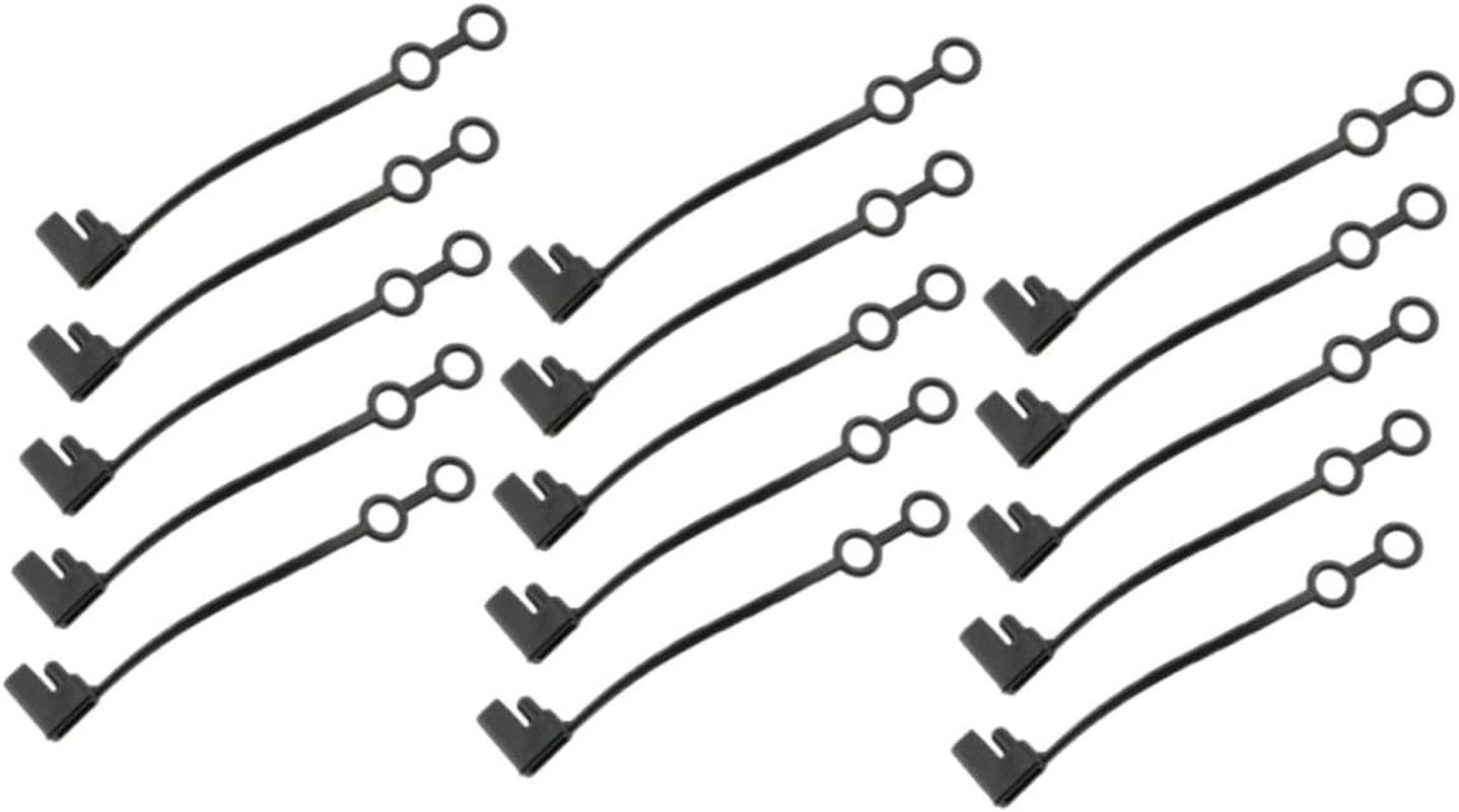 15Pcs SAE Dust Caps for Two Pin Plugs Easy Install Outdoor Cable Covers Weather for Electrical Connectors image number 3