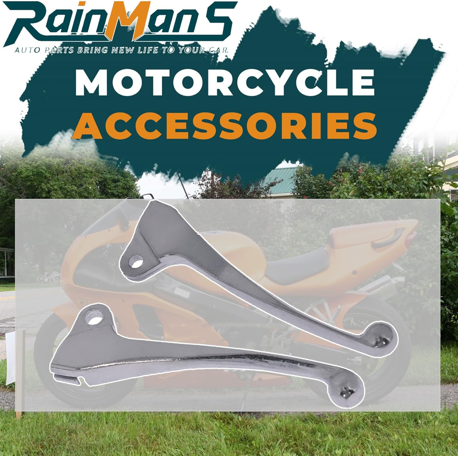 Brake Levers Handle 53175-044-010 53175-045-670 Replacement for Honda P50 PC50 Z50A CT70